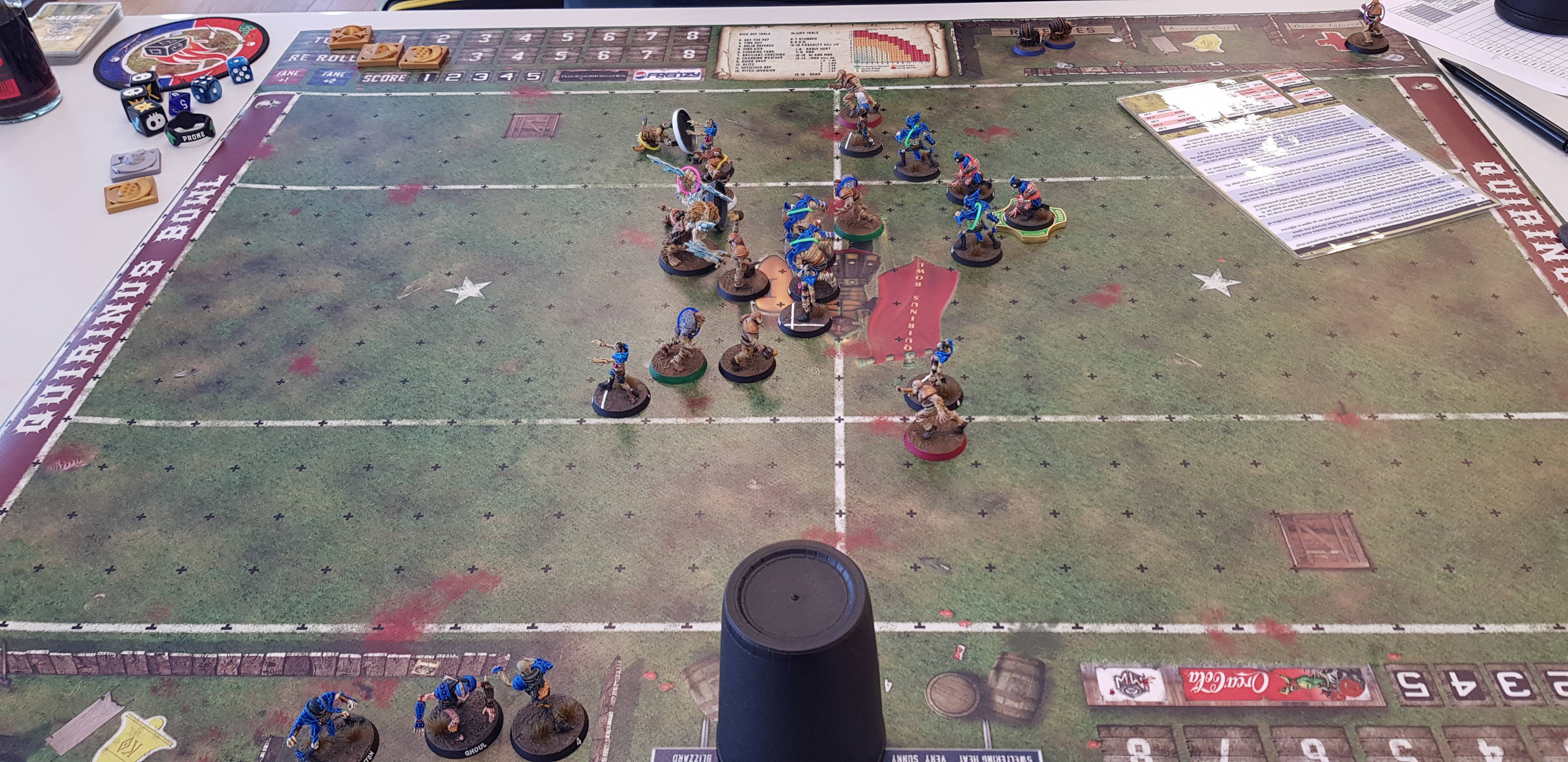 The Haranni Horror Hecatees vs. the Krakenborg Kekslayers