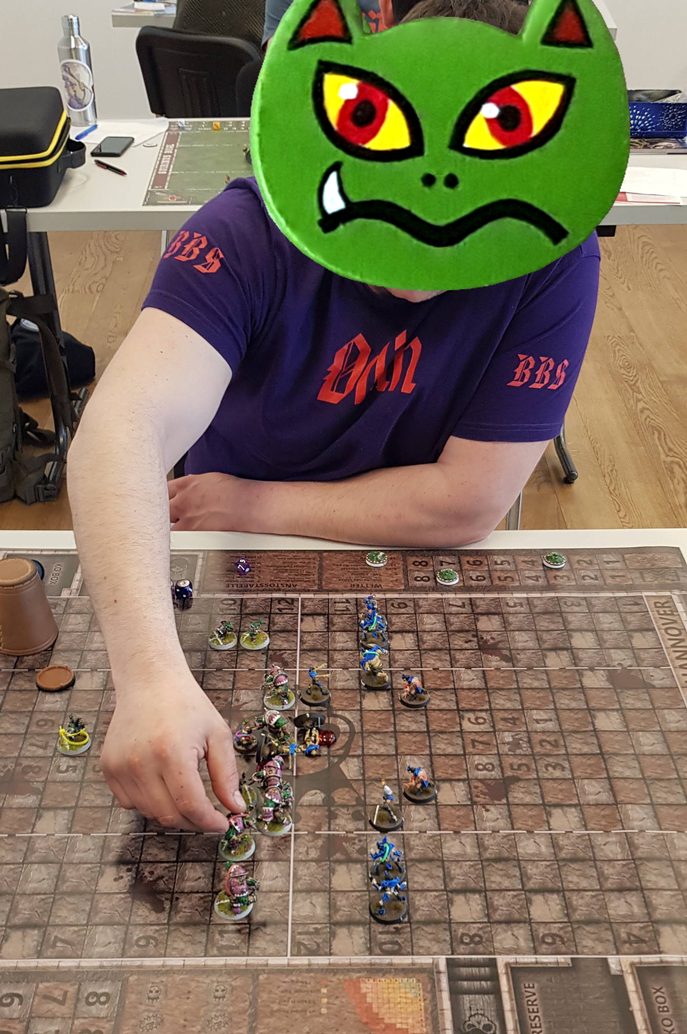 The Haranni Horror Hecatees vs. the Orcs aus der H&ouml;lle