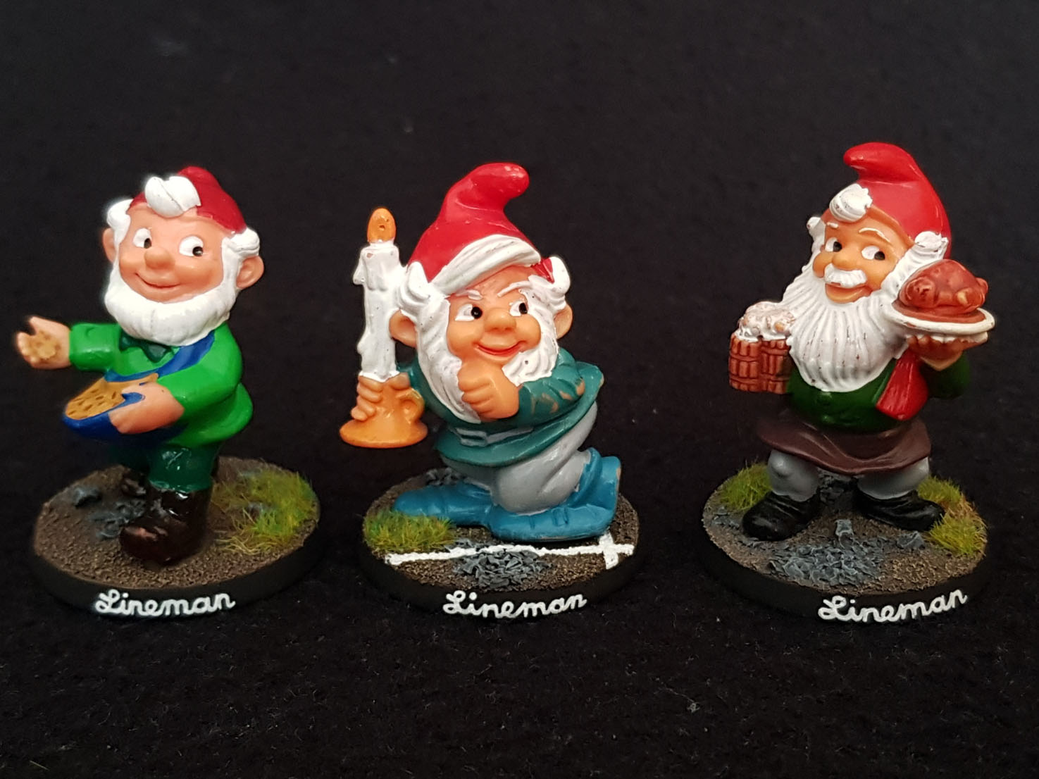 Kinder Surprise Gnome Linemen
