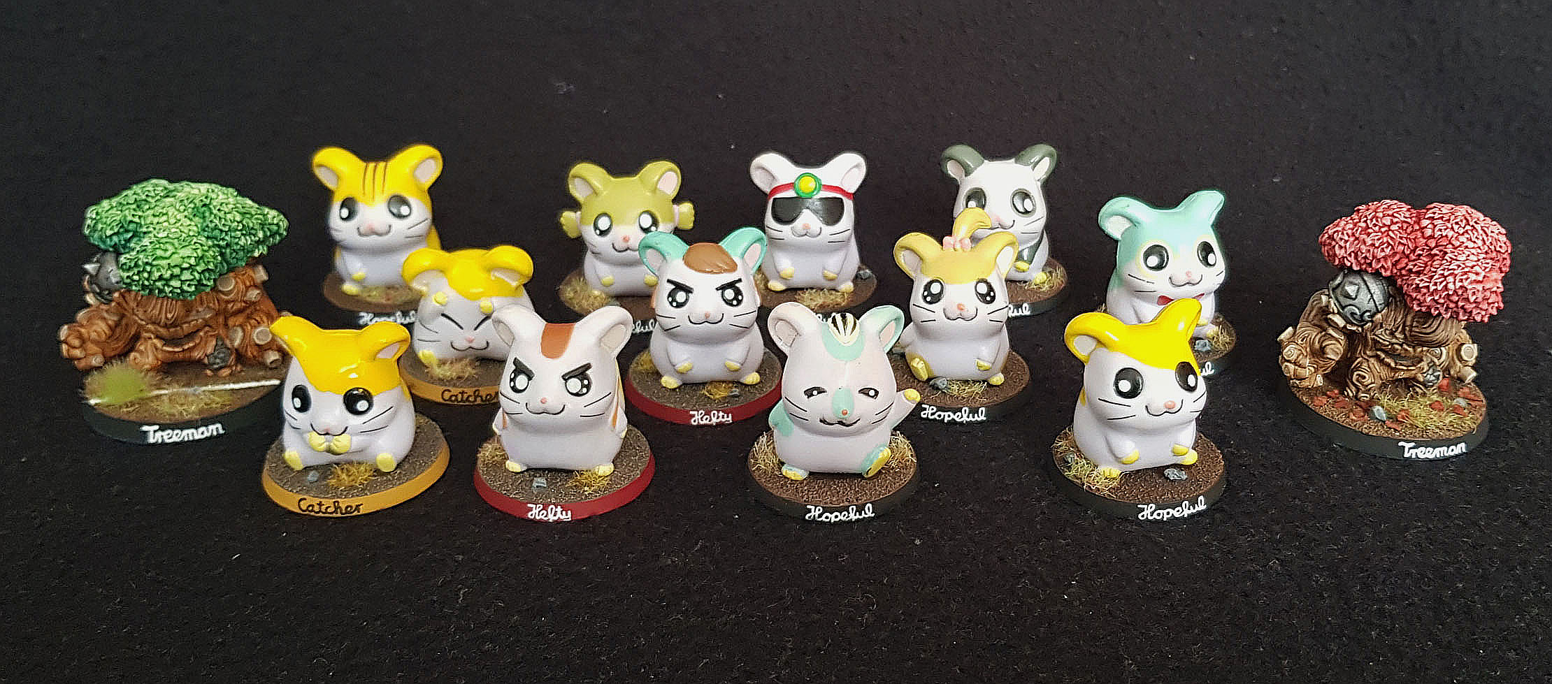 Hamtaro Hamster Halfling Team