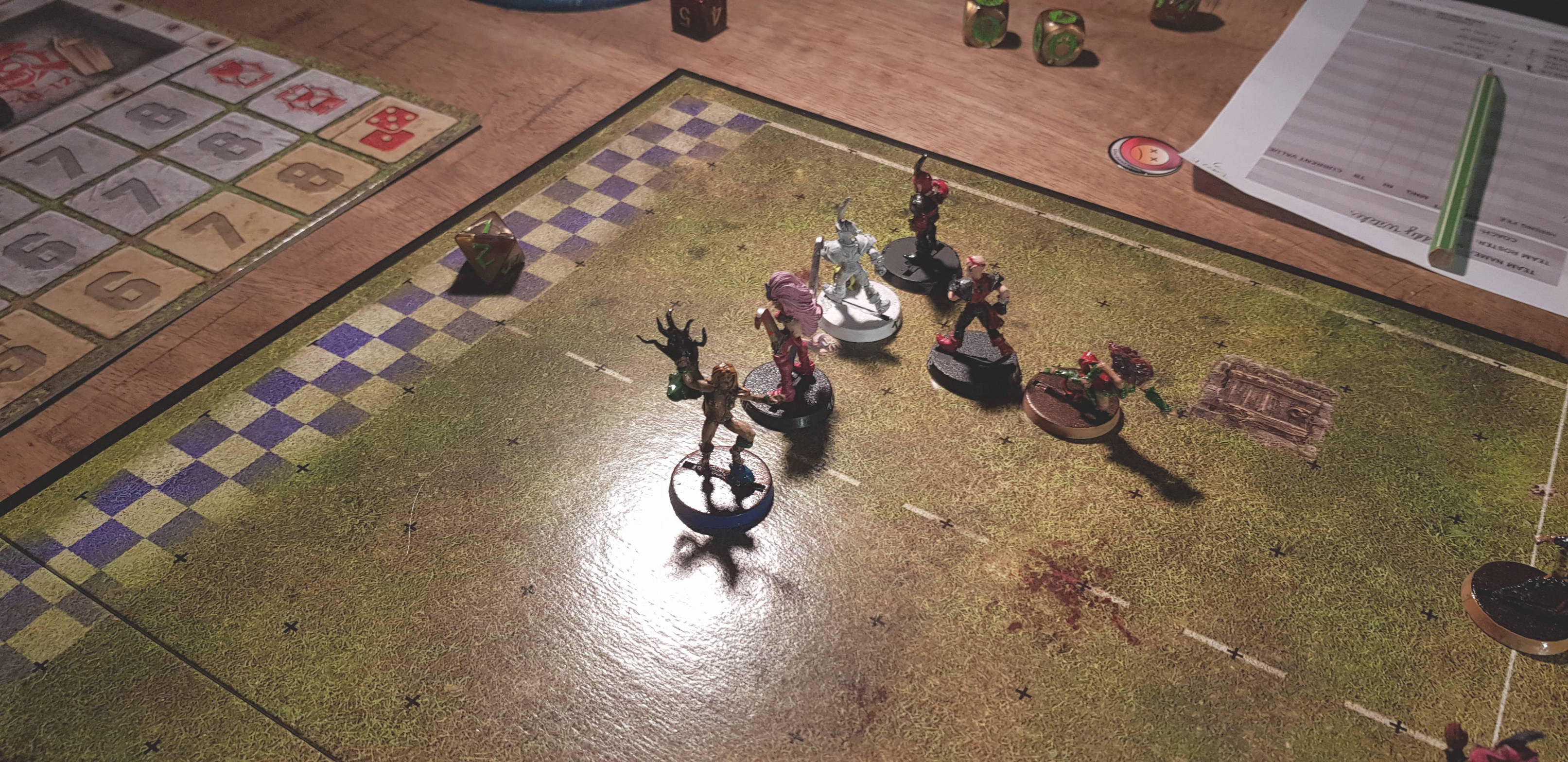 Rheinruhr-Blutschale, Dark Elves vs. Wood Elves