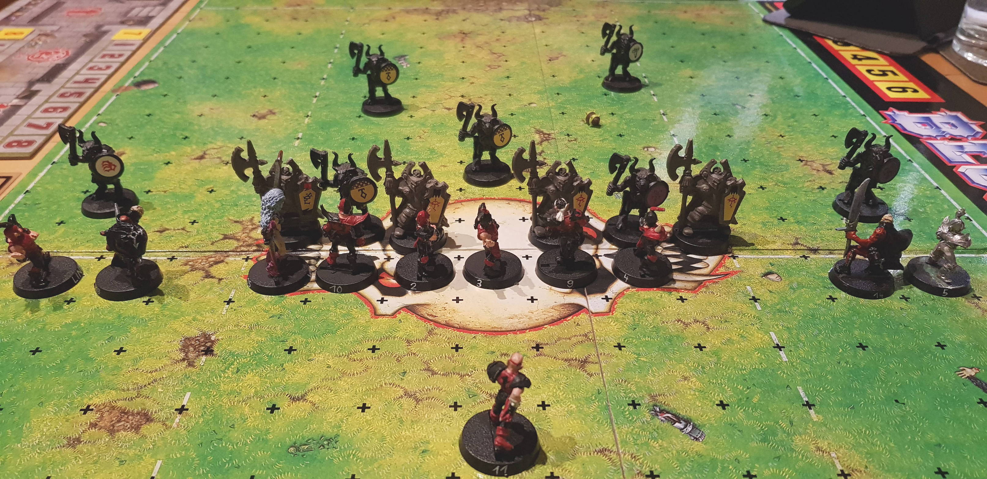 T&uuml;fte Cup I, Dark Elves vs. Chaos Chosen