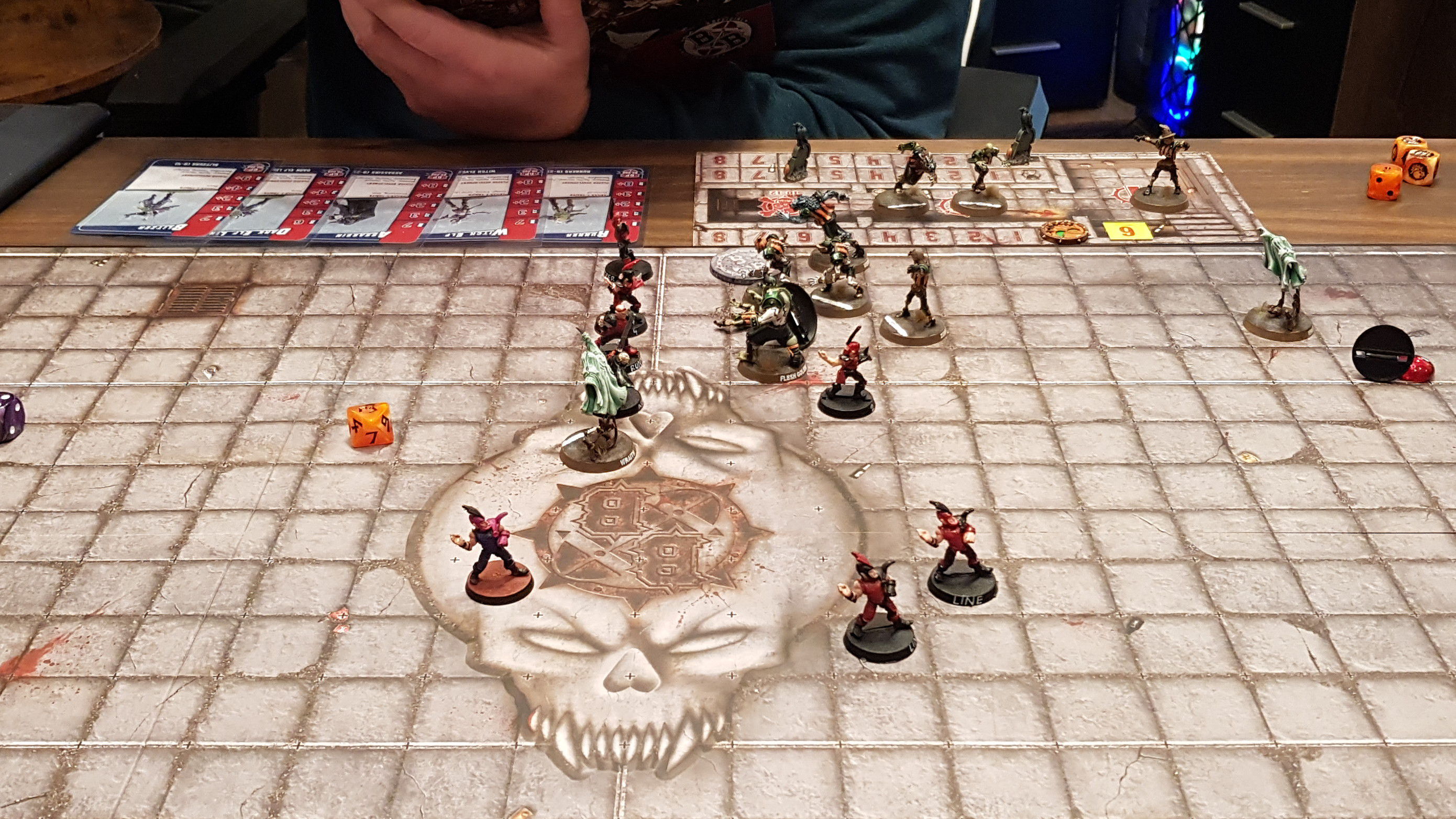 T&uuml;fte Cup I, Dark Elves vs. Necromantic Horror