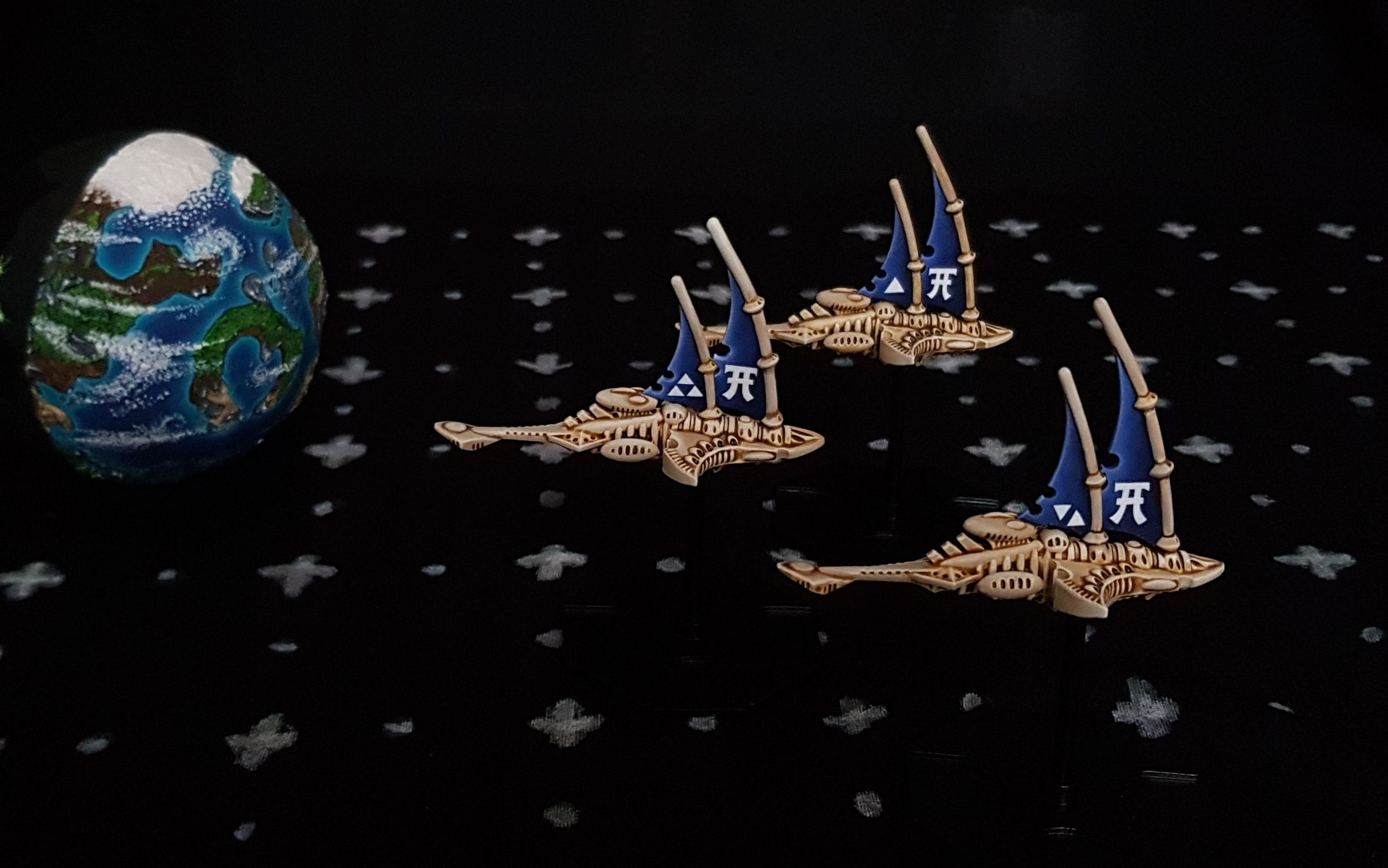 A Painted Eldar Squadron