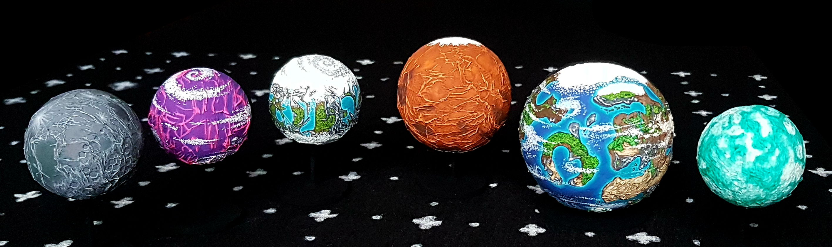 Painted Planets